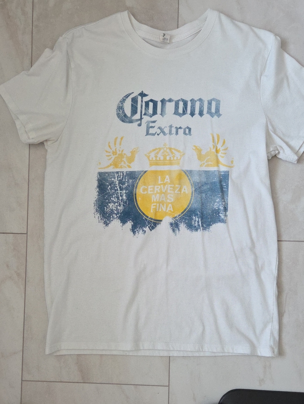 White Graphic Tee - Men
